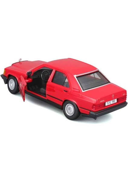 1021103 1:24 Mercedes Benz 1987 190 E Model Araba Kız Erkek Çocuk Oyuncak Eğitici Oyuncaklar indirimleri