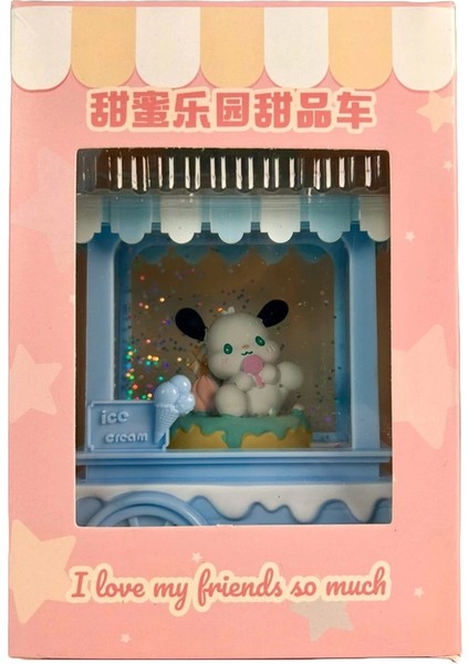 Kar Küresi Plastik Dondurma Arabası LLM-HDY0112 Kız Erkek Çocuk Oyuncak Eğitici Oyuncaklar indirimleri