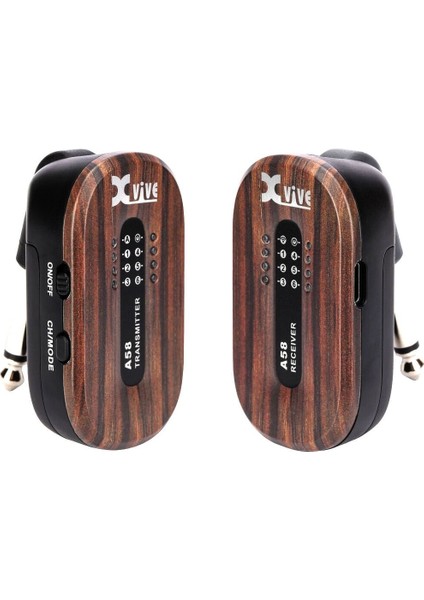 A58RW 5.8ghz Gitar Telsiz Sistemi Rosewood modelleri