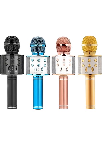 Karaoke Kablosuz Mikrofon Kız Erkek Çocuk Oyuncak Eğitici Oyuncaklar indirimleri