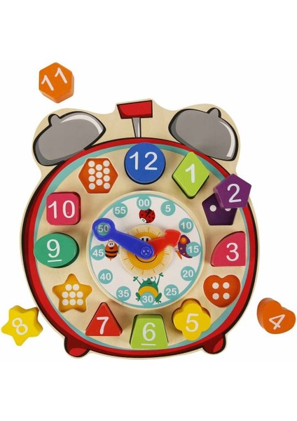 3904 Sun-Tahta Bultak Saat Kız Erkek Çocuk Oyuncak Eğitici Oyuncaklar modelleri