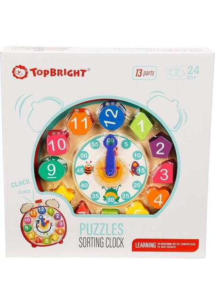 3904 Sun-Tahta Bultak Saat Kız Erkek Çocuk Oyuncak Eğitici Oyuncaklar indirimleri