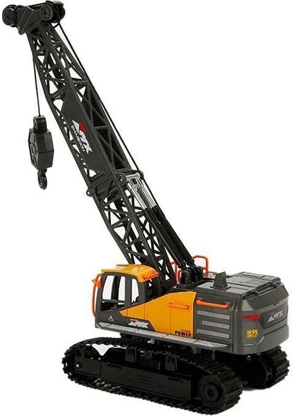 5086 Sun-Iş Makinesi Paletli Vinç 1:24 Buldozer Kız Erkek Çocuk Oyuncak Eğitici Oyuncaklar indirimleri