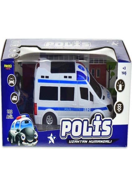 Kutulu Kumandalı Polis Kız Erkek Çocuk Oyuncak Eğitici Oyuncaklar