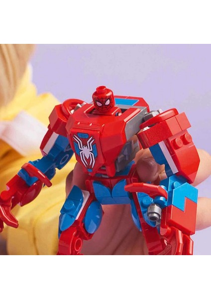 LEGO Marvel Örümcek Adam Robotu, Anti Venom’a Karşı 76308 Kız Erkek Çocuk Oyuncak Eğitici Oyuncaklar modelleri