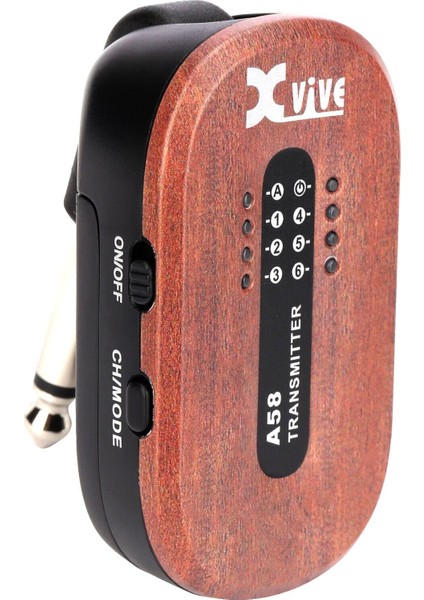 A58MH 5.8ghz Gitar Telsiz Sistemi Mahogany