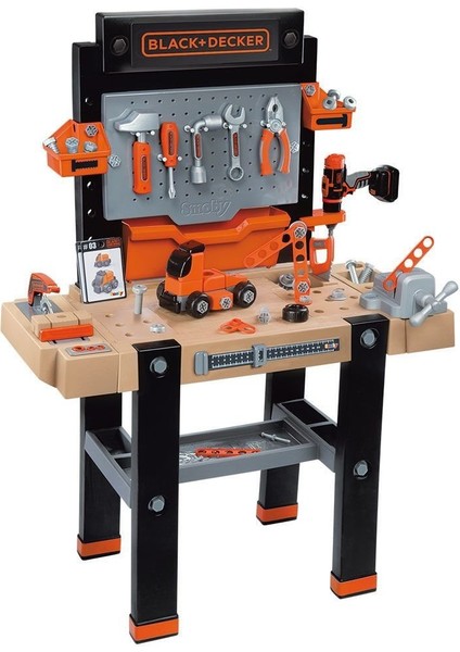 7600360730 Black Decker Bricolo Ultimate Çalışma Tezgahı Kız Erkek Çocuk Oyuncak Eğitici Oyuncaklar fiyatları