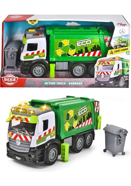 203745014 Dickie Aksiyon Çöp Kamyonu Kız Erkek Çocuk Oyuncak Eğitici Oyuncaklar fiyatları