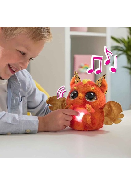 69282 Sun- Sesli ve Işıklı Hatchimals Alive Mystery Hatch Draggle Interaktif Peluş Sürpriz Yumurta K indirimleri