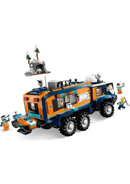 60471 LEGO City Kutup Keşif Kamyonu 1064 Parça +8 Yaş Kız Erkek Çocuk Oyuncak Eğitici Oyuncaklar modelleri