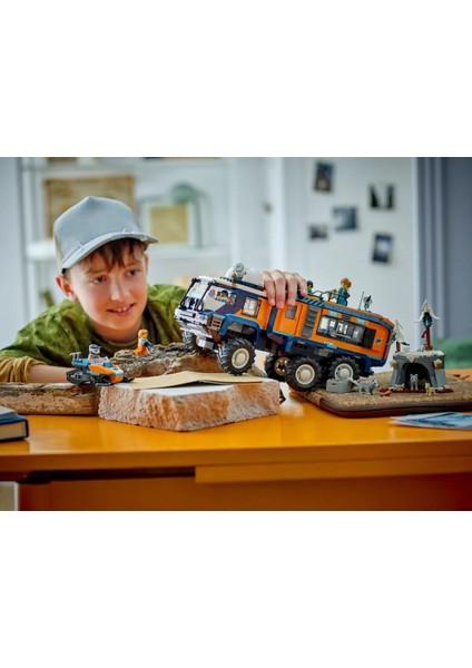 60471 LEGO City Kutup Keşif Kamyonu 1064 Parça +8 Yaş Kız Erkek Çocuk Oyuncak Eğitici Oyuncaklar