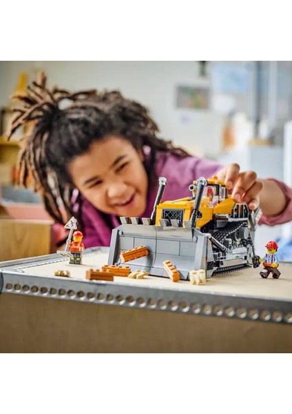 60466 LEGO City Buldozer 682 Parça +8 Yaş Kız Erkek Çocuk Oyuncak Eğitici Oyuncaklar fiyatları