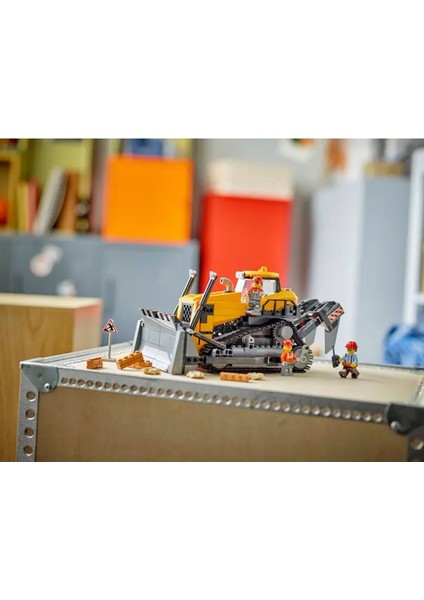 60466 LEGO City Buldozer 682 Parça +8 Yaş Kız Erkek Çocuk Oyuncak Eğitici Oyuncaklar