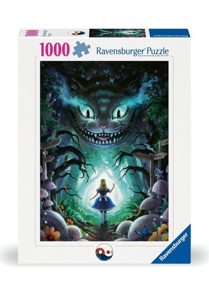12000526 Alice ile Maceralar 1000 Parça Ravensburger Puzzle Kız Erkek Çocuk Oyuncak Eğitici Oyuncakl