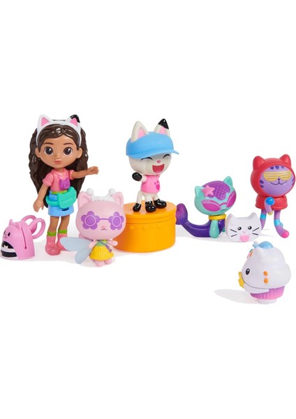 Gabby's Doll House Seyahat Figür Seti Kız Erkek Çocuk Oyuncak Eğitici Oyuncaklar