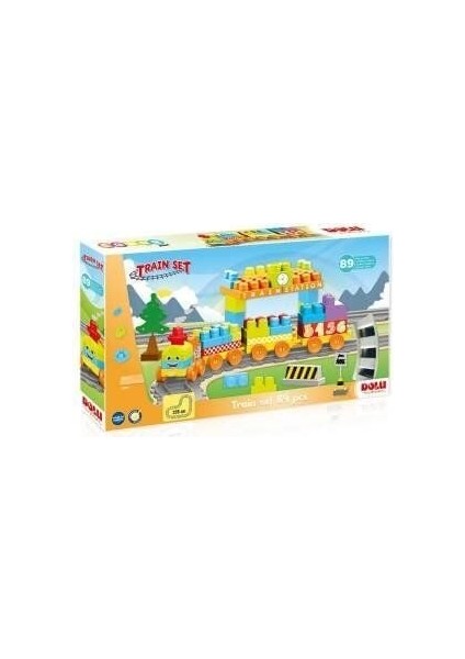 Dolu 89 Parça Tren ve Yol Set Kız Erkek Çocuk Oyuncak Eğitici Oyuncaklar fiyatları