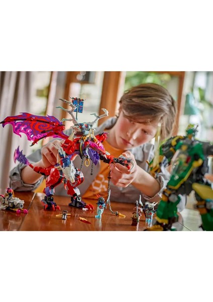 71845 LEGO Ninjago Lloyd'un Jet Robotu 1112 Parça +9 Yaş Kız Erkek Çocuk Oyuncak Eğitici Oyuncaklar