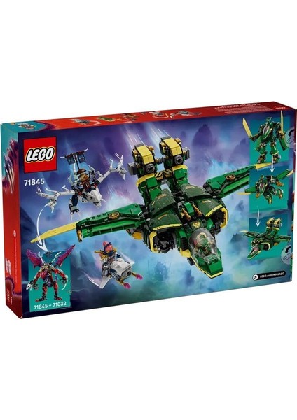 71845 LEGO Ninjago Lloyd'un Jet Robotu 1112 Parça +9 Yaş Kız Erkek Çocuk Oyuncak Eğitici Oyuncaklar