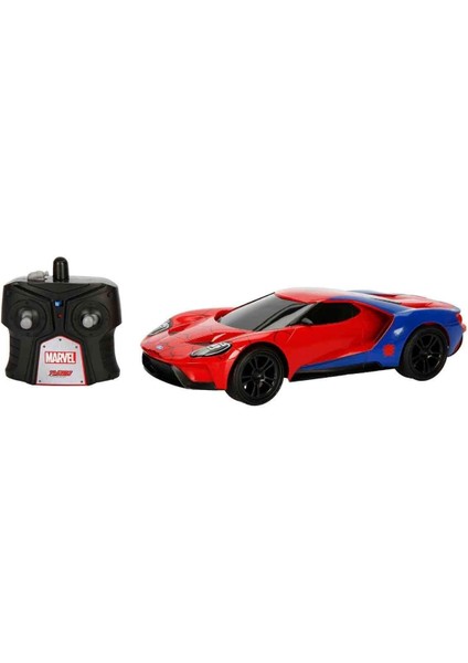 7038 1:16 Marvel Spiderman 2017 Ford Gt USB Şarjlı Uzaktan Kumandalı Araba Kız Erkek Çocuk Oyuncak E fiyatları