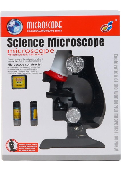 Miroskop Seti C2121 Kız Erkek Çocuk Oyuncak Eğitici Oyuncaklar