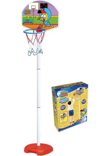 03917 Kral Büyük Ayaklı Basketbol Set Kız Erkek Çocuk Oyuncak Eğitici Oyuncaklar