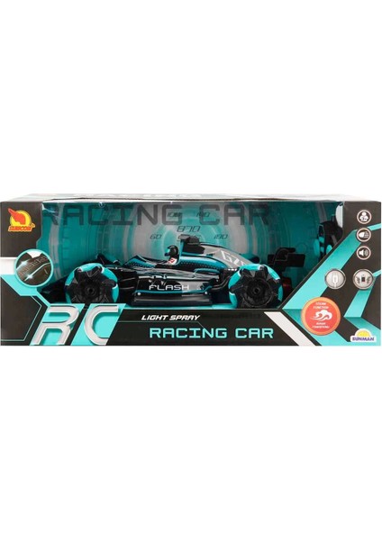 1:14 Equation Sesli ve Işıklı USB Şarjlı Buhar Çıkaran Uzaktan Kumandalı Yarış Arabası Kız Erkek Çoc