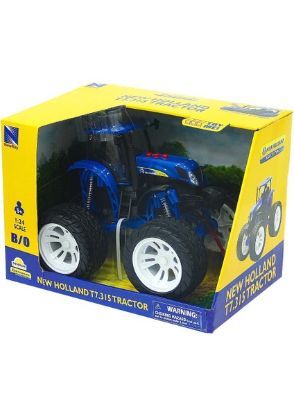 Sunman 1:24 New Holland T7.315 Traktör Kız Erkek Çocuk Oyuncak Eğitici Oyuncaklar fiyatları