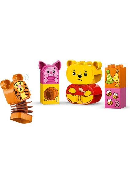 10457 LEGO Duplo Winnie The Poohnun Doğum Günü Partisi 22 Parça +1,5 Yaş Kız Erkek Çocuk Oyuncak Eği modelleri