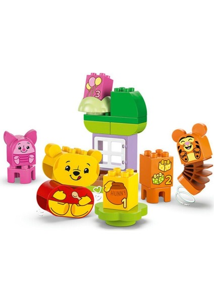 10457 LEGO Duplo Winnie The Poohnun Doğum Günü Partisi 22 Parça +1,5 Yaş Kız Erkek Çocuk Oyuncak Eği fırsatları
