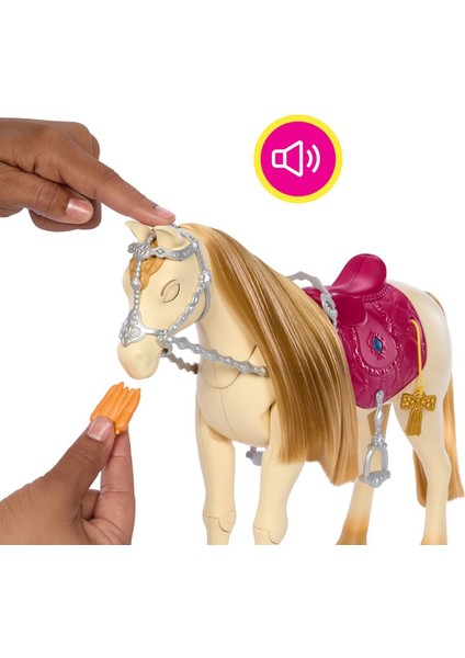 HXJ42 Barbie ve Dansçı Atı - Barbie Mysteries: The Great Horse Chase Kız Erkek Çocuk Oyuncak Eğitici indirimleri