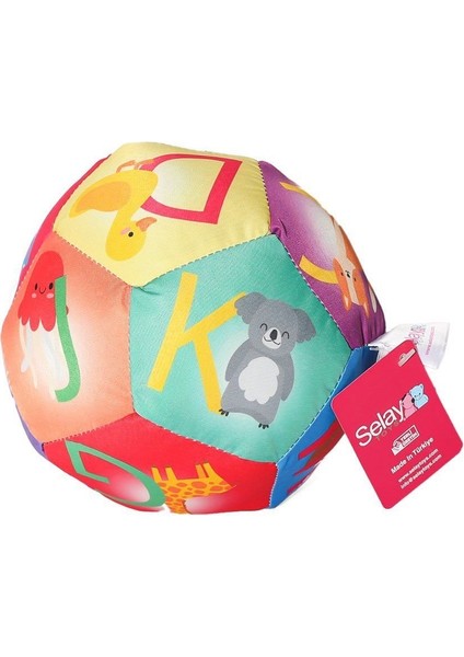 4014 Beşgen Peluş Top 17CM Kız Erkek Çocuk Oyuncak Eğitici Oyuncaklar