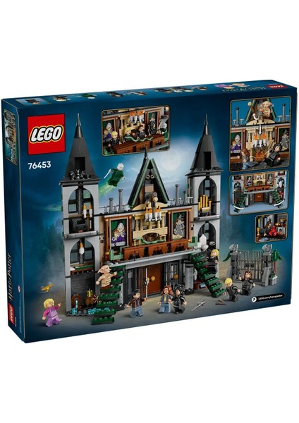 76453 LEGO Harry Potter - Malfoy Malikanesi 1601 Parça +10 Yaş Kız Erkek Çocuk Oyuncak Eğitici Oyunc