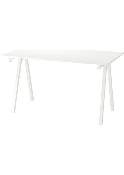 Trotten Çalışma Masası Beyaz 140 x 80 cm