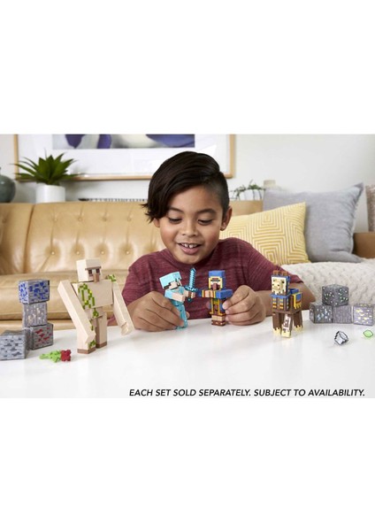 GTT53 Minecraft 3.25INCH-8.25CM Figürler - Ikili Paket Kız Erkek Çocuk Oyuncak Eğitici Oyuncaklar fırsatları