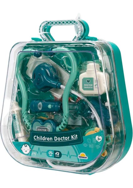 4947 Sun-Yfn-Doktor Set Çantalı Ses Işık 2r Kız Erkek Çocuk Oyuncak Eğitici Oyuncaklar modelleri