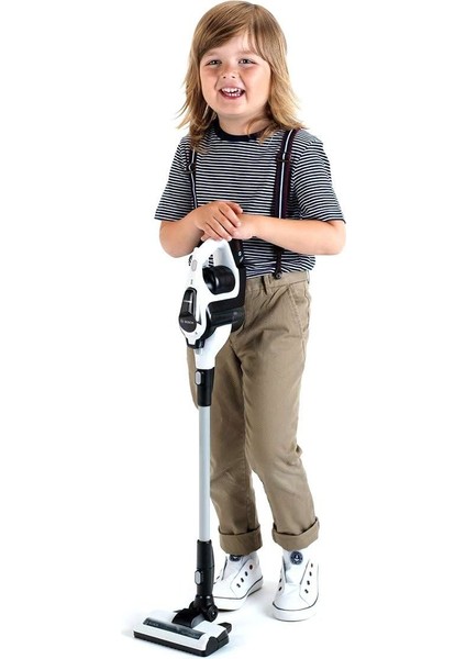 Bosch Oyuncak Sesli Işıklı Beyaz Elektrik Süpürgesi - S00006812 Kız Erkek Çocuk Oyuncak Eğitici Oyun