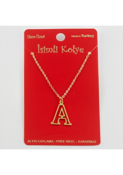 Techmrt Prinç Harfli Kolye-A