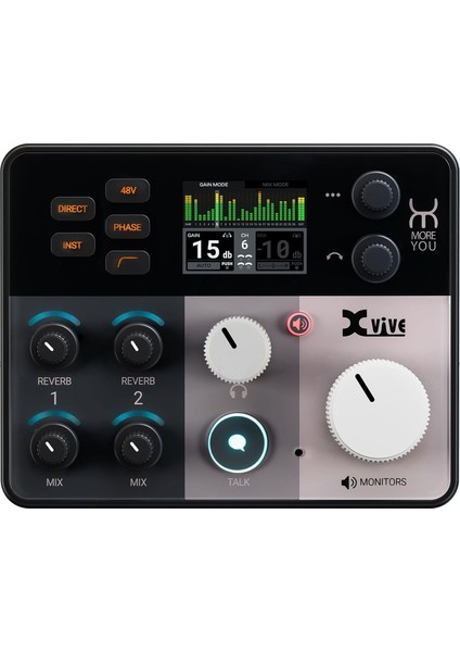 More You Hub 2 Kanal Ses Kartı + Kişisel Monitör