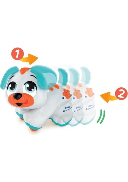 17463 Baby Clementoni - Sevimli Interaktif Köpekçik Kız Erkek Çocuk Oyuncak Eğitici Oyuncaklar fiyatları
