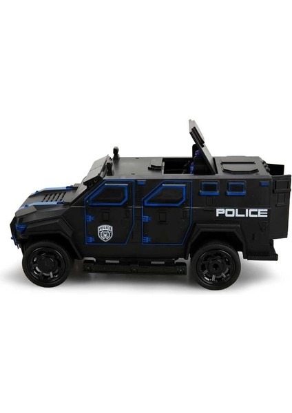 1:16 Uzaktan Kumandalı Işıklı Polis Panzer 1ADET Fiyatıdır Kız Erkek Çocuk Oyuncak Eğitici Oyuncakla