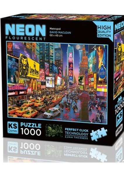 Ks Games Neon Dawn Tryst Puzzle 1000 Parça 20765 Kız Erkek Çocuk Oyuncak Eğitici Oyuncaklar