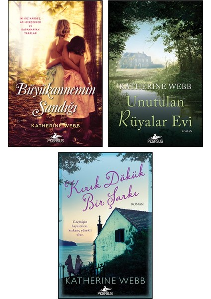 Unutulmuş Aşklar ve Saklı Sırlar – Katherine Webb 3 Kitap Set fiyatları