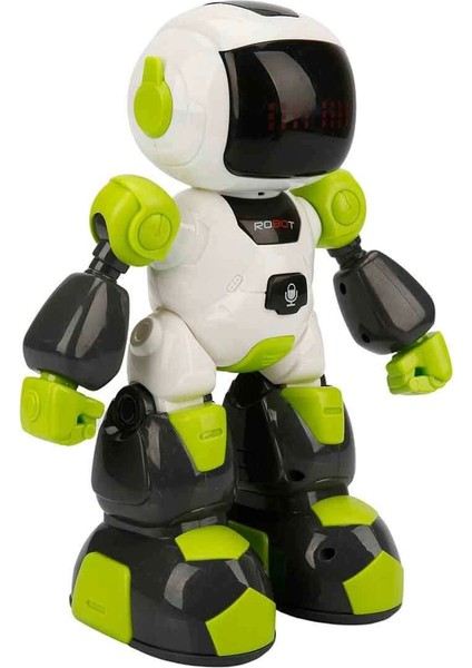 Sesli ve Işıklı Uzaktan Kumandalı Programlanabilir Robot Kız Erkek Çocuk Oyuncak Eğitici Oyuncaklar indirimleri