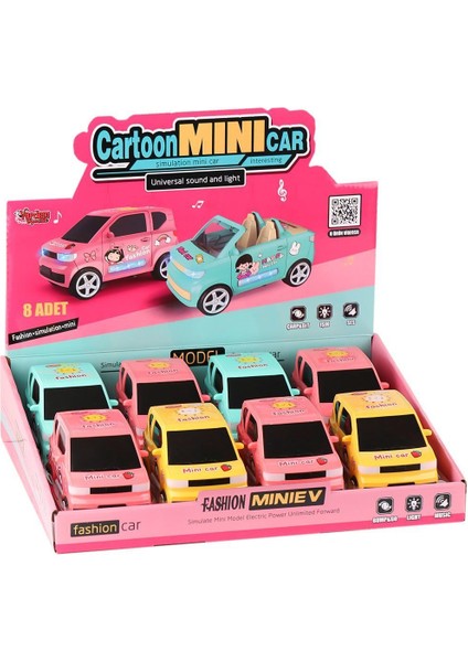 ZR169 Işıklı Müzikli Çarp Dön Araba - 1ADET Stokta Olan Gönderilir Kız Erkek Çocuk Oyuncak Eğitici O