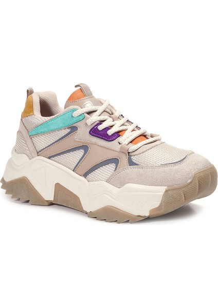 Krem Sneakers Hakiki Deri Kadın Ayakkabı fiyatları