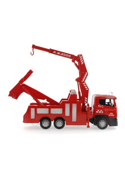 Die Cast Sürtmeli Vinçli Kurtarıcı Itfaiye Aracı Kız Erkek Çocuk Oyuncak Eğitici Oyuncaklar modelleri