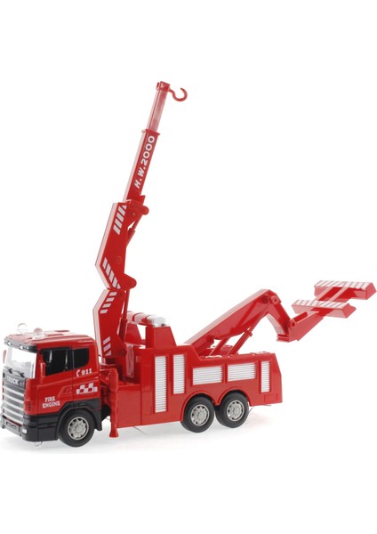 Die Cast Sürtmeli Vinçli Kurtarıcı Itfaiye Aracı Kız Erkek Çocuk Oyuncak Eğitici Oyuncaklar indirimleri