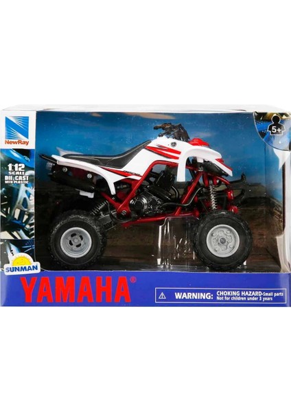 1:12 Yamaha Raptor 660 R 2005 Atv Model Motor Kız Erkek Çocuk Oyuncak Eğitici Oyuncaklar fiyatları