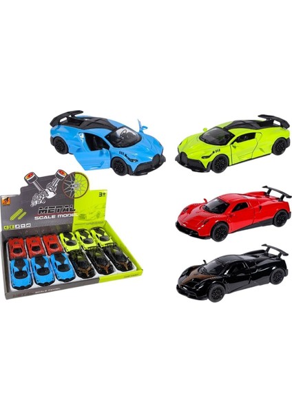 KM-36221C-1-2 Vardem Çek Bırak Metal Araba 1:36 Kız Erkek Çocuk Oyuncak Eğitici Oyuncaklar indirimleri