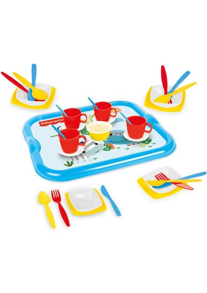 1821 Fisher Price Çay Seti Kız Erkek Çocuk Oyuncak Eğitici Oyuncaklar